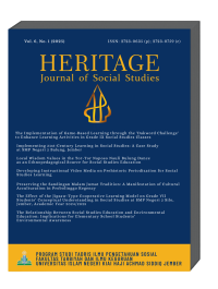 Heritage Journal of Social Studies volume 3 no 1-2 tahun 2022, volume 4 no 1-2 yahun 2023