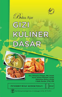 Buku Ajar Gizi Kuliner dasar