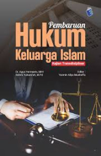 Image of Pembaruan Hukum Keluarga Islam Kajian Transdisipliner