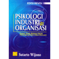 Psikologi industri dan organisasi dalam suatu bidang gerak psikologi sumber daya manusia