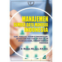 Manajemen Sumber Daya Manusia Indonesia